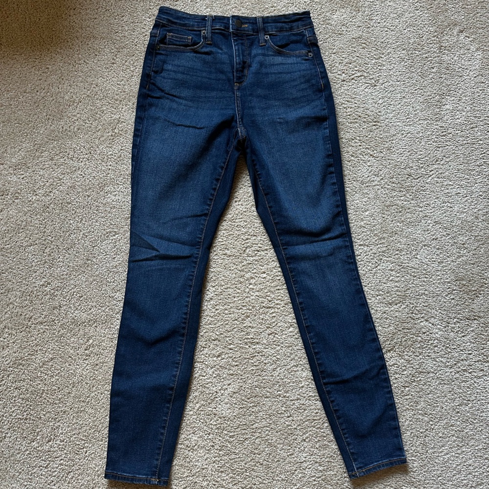 Universal Thread Women's Dark Blue Skinny Jeans